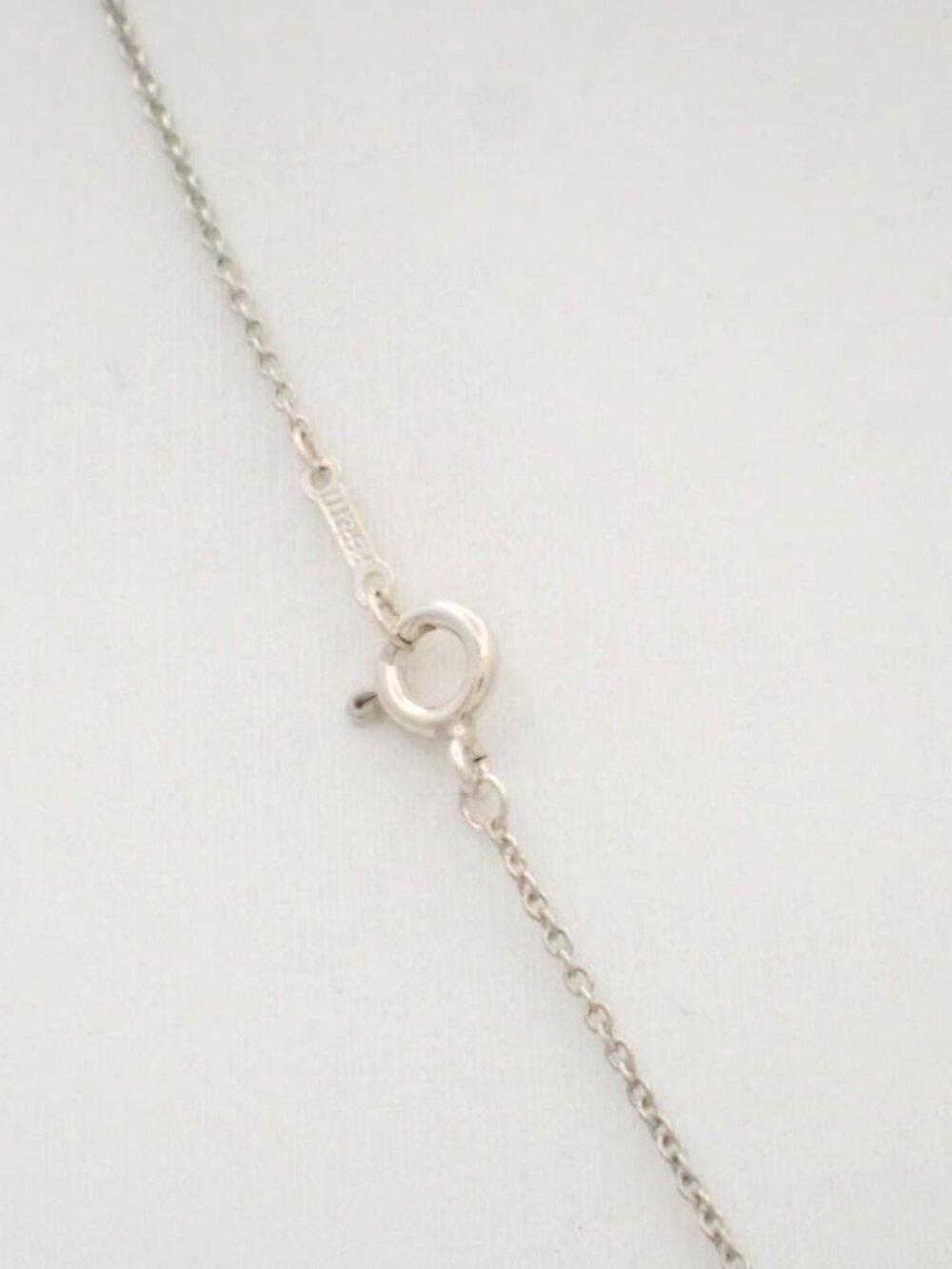 Tiffany & Co. Elsa Peretti Crucifix Necklace 925 - Picture 2 of 4